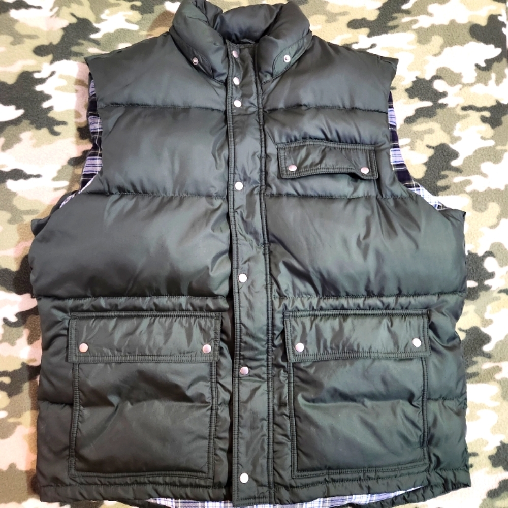 Vintage Gap Vest XL Green